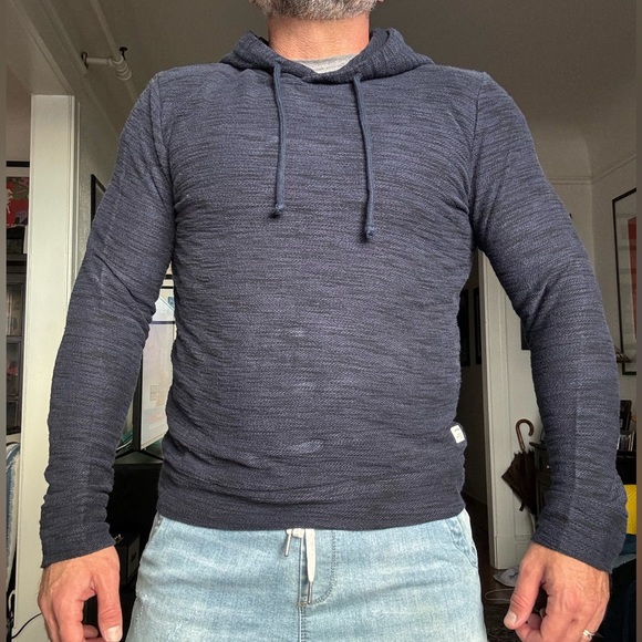 Jack & Jones Shelby Navy Hoodie - Picture 7 of 11